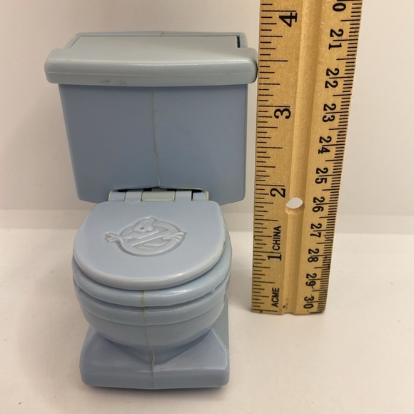 Vintage Ghostbusters Fearsome Flush Toilet Action Toy 1989 - Picture 13 of 14